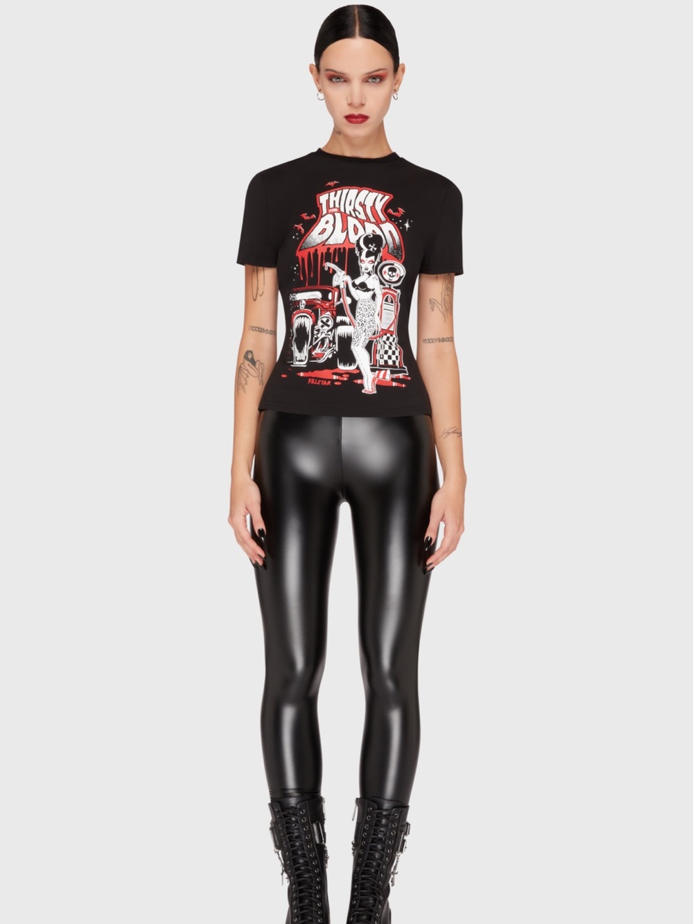 BNIBWT KILLSTAR THIRSTY BLOOD SHORT SLEEVE TEE